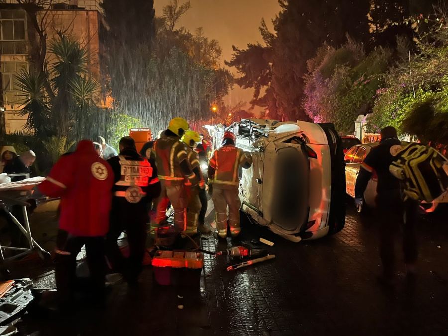  قتيلان إسرائيليان في حادثة سير بالقدس.